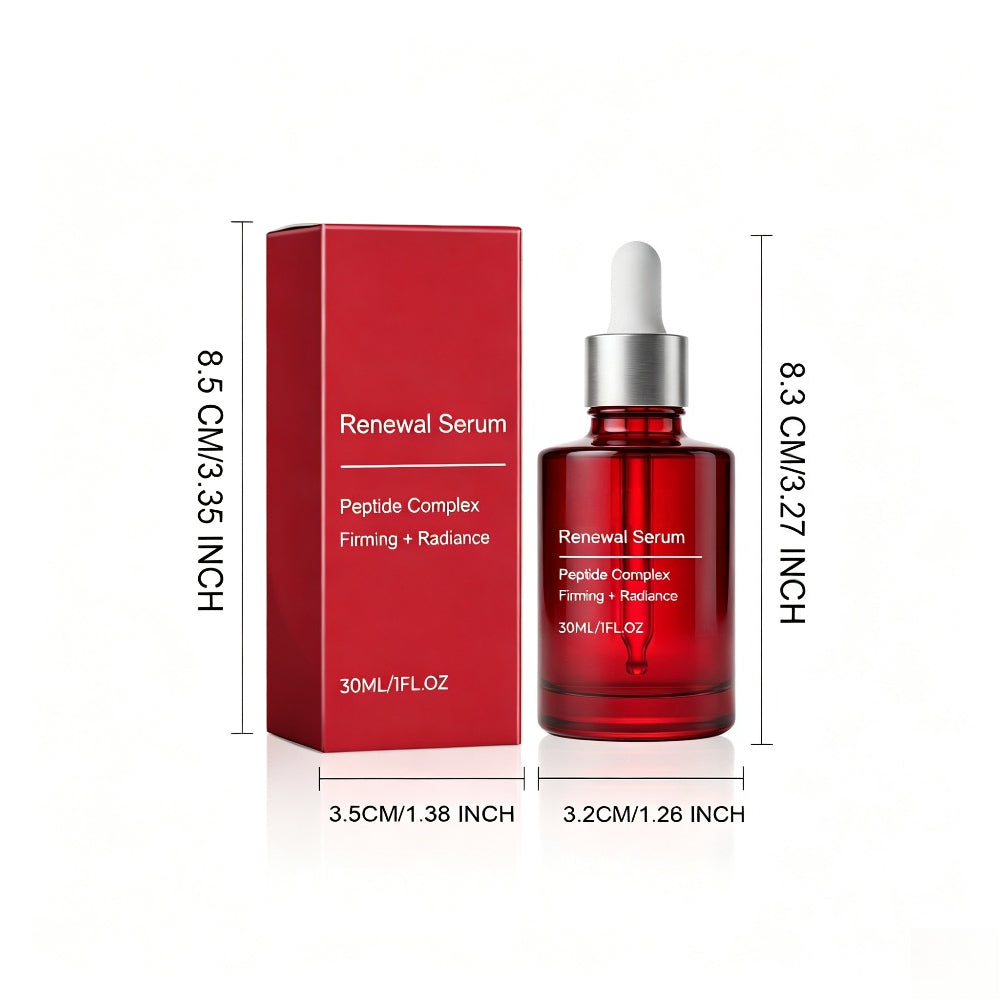 Peptide Complex Renewal Serum, Facial Serum for Firmer & Radiant Looking Skin,30ml