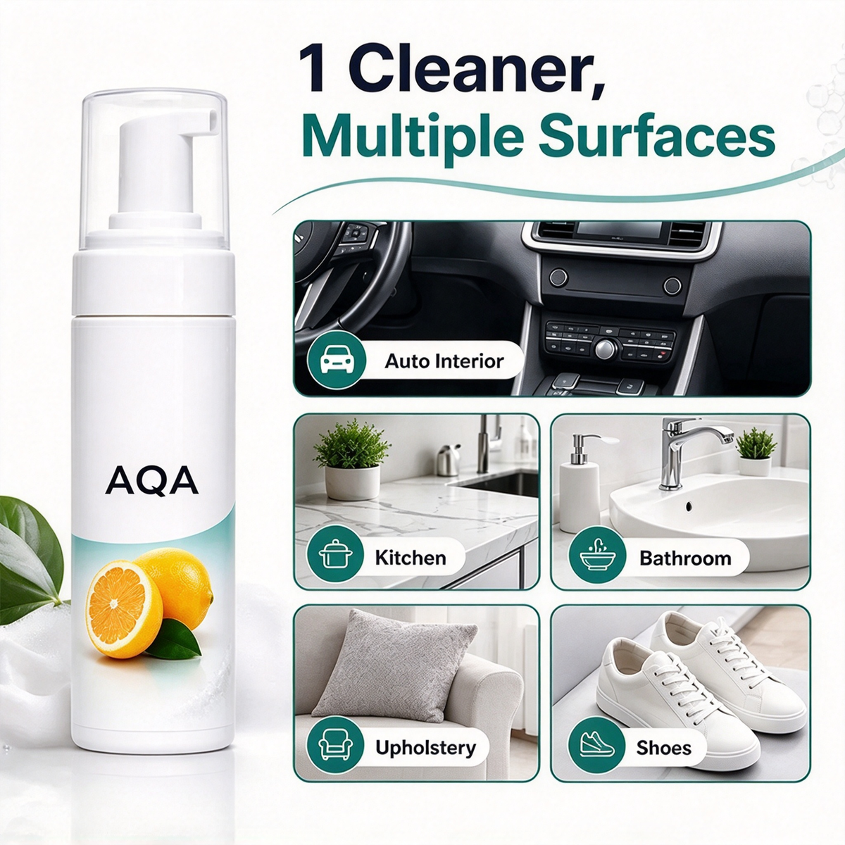 🔥Multi-purpose Cleaning Mousse Foaming Cleaner