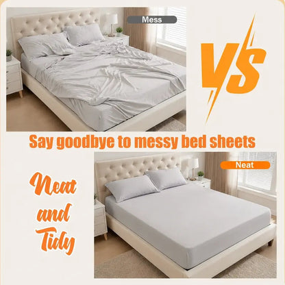 🔥Secure Fit Sheet Holders - Wrinkle-Free. Slip-Free Bed🛏️