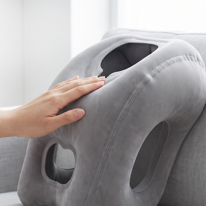 🌬️✈️😴 Portable Inflatable Ergonomic Travel Pillow: Enjoy a comfortable sleep anytime, anywhere 🧳💤