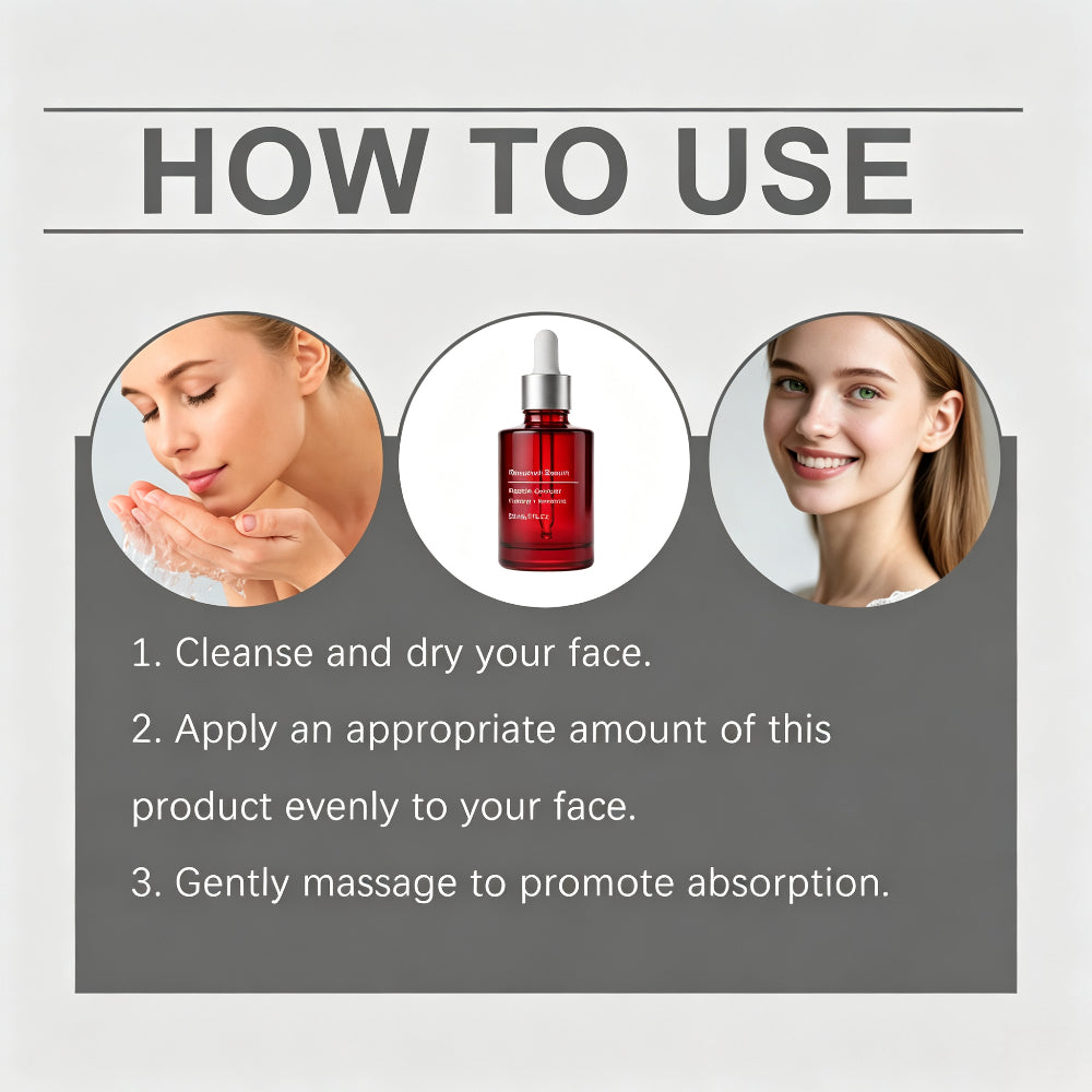 Peptide Complex Renewal Serum, Facial Serum for Firmer & Radiant Looking Skin,30ml